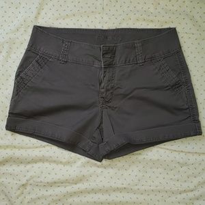 Maurices Gray dress shorts